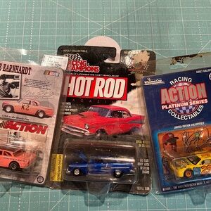 Racing action hot wheels lot.